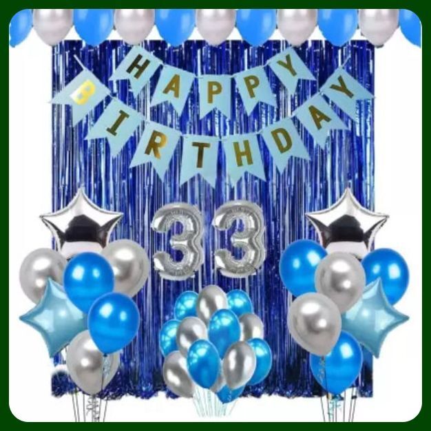 acril Birthday Party Decoration Combo Set For Celebration A452-picture-6