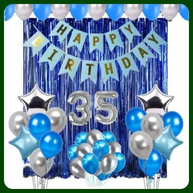 acril Birthday Party Decoration Combo Set For Celebration A513-picture-20