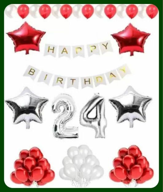 acril Birthday Party Decoration Combo Set For Celebration A647-picture-19
