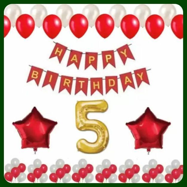 Birthday Party Decoration Combo Set For Celebration A81-image-43
