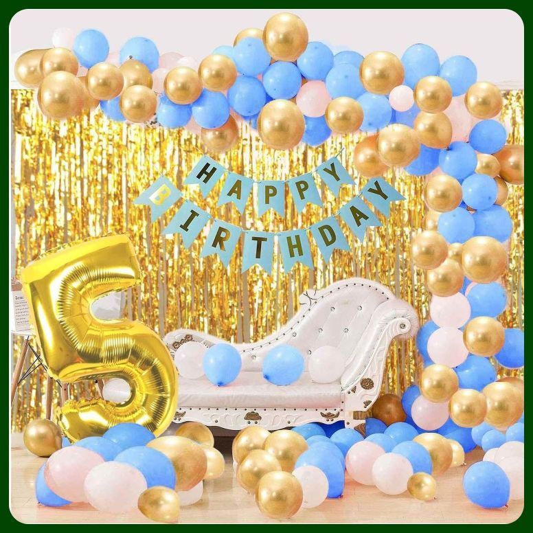 acril Birthday Party Decoration Combo Set For Celebration A868-picture-27
