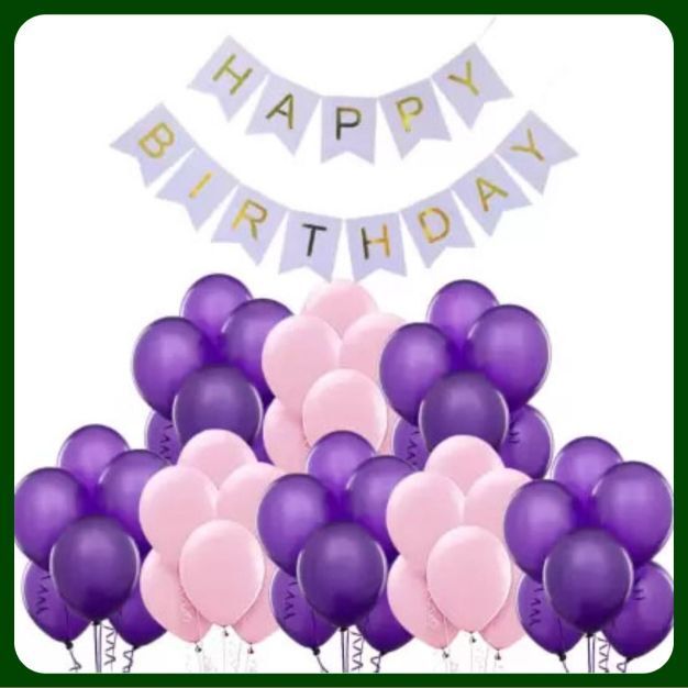 acril Birthday Party Decoration Combo Set For Celebration A25-picture-25