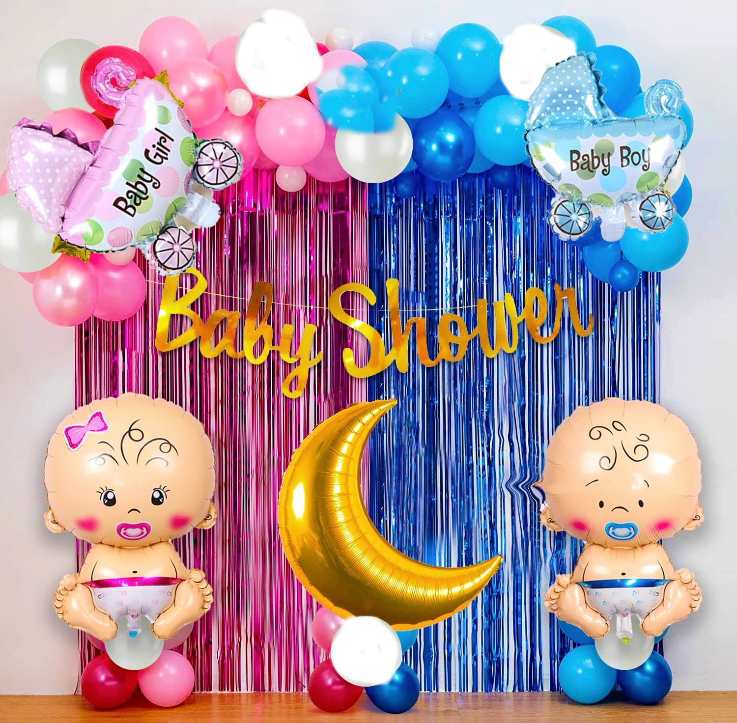 Baby Shower Decoration Items - 50Pcs Baby Shower Banner-image-45