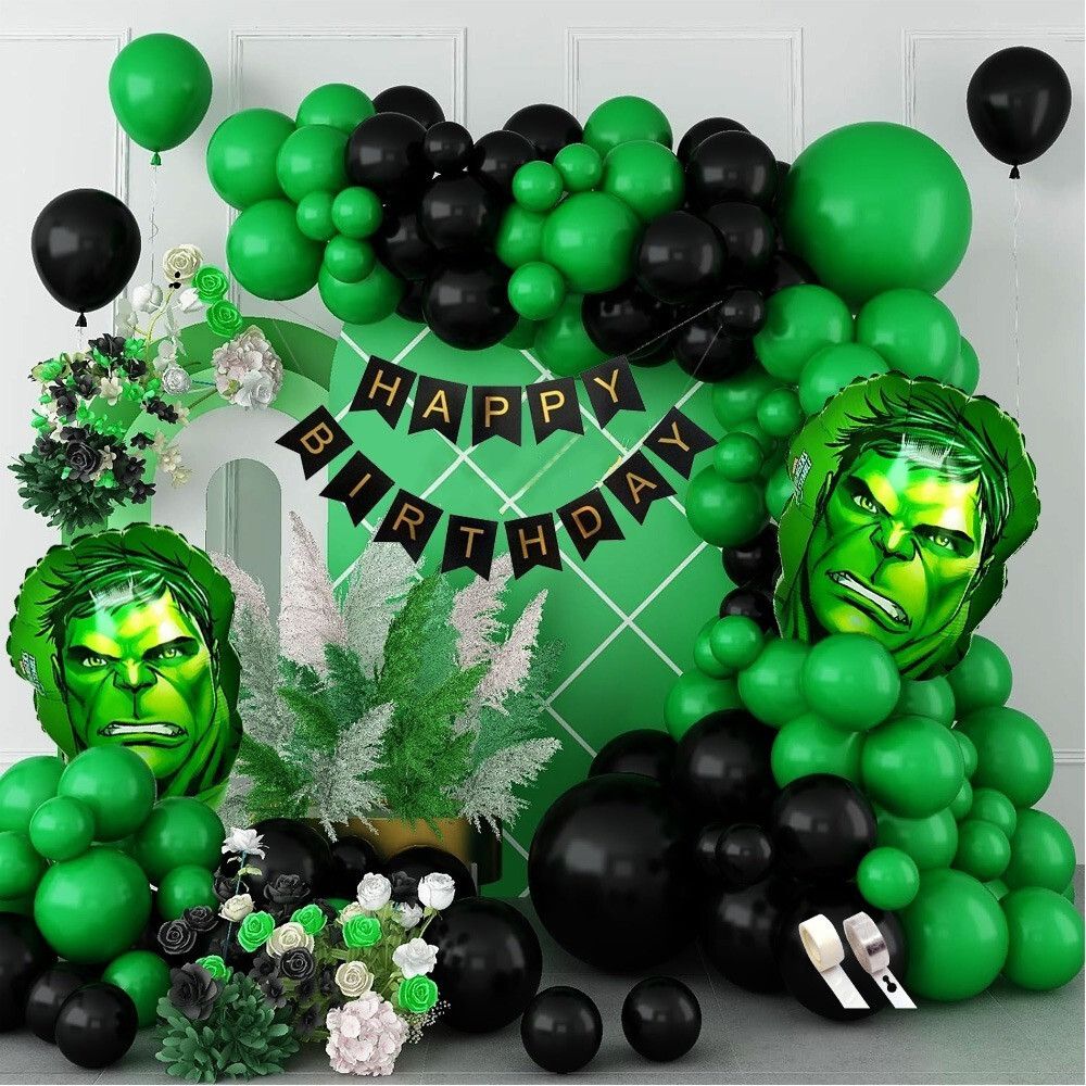 Hulk theme birthday kit for birthday decoration-image-23