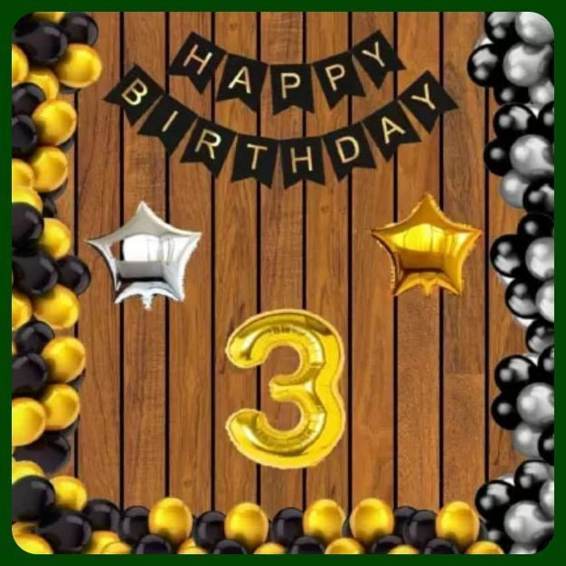 Birthday Party Decoration Combo Set For Celebration A265-image-48