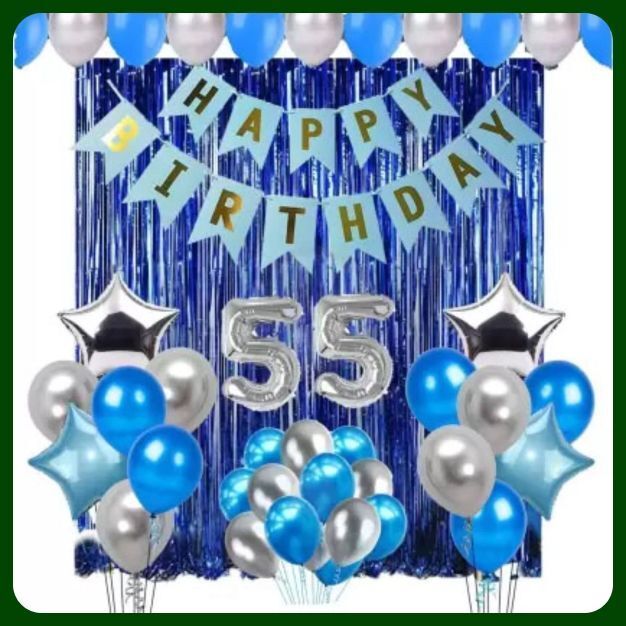 acril Birthday Party Decoration Combo Set For Celebration A435-picture-43