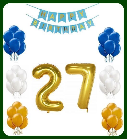 acril Birthday Party Decoration Combo Set For Celebration A536-picture-16