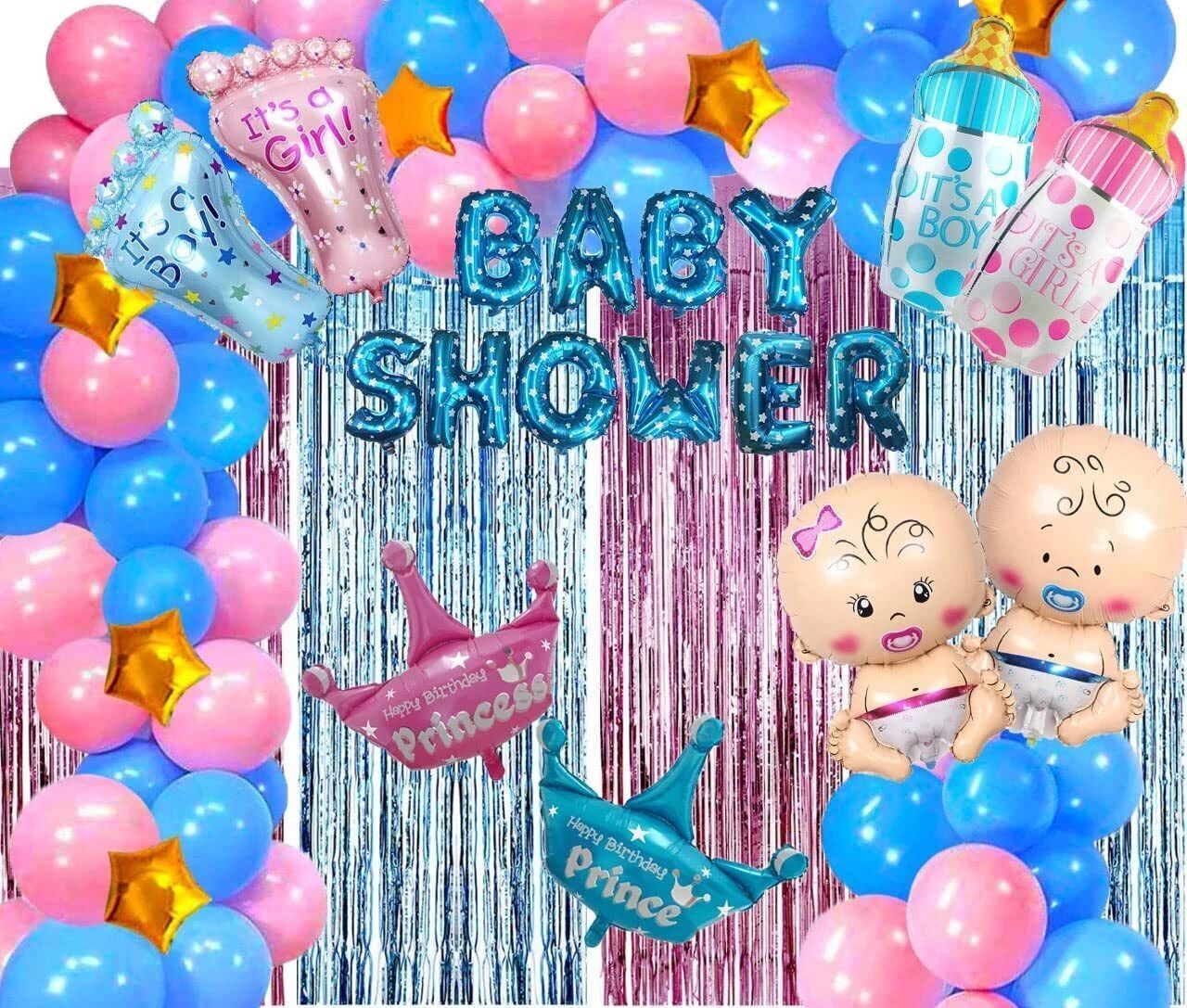 Baby Shower Decoration kit Combo - 51 Pcs for Decor-image-18