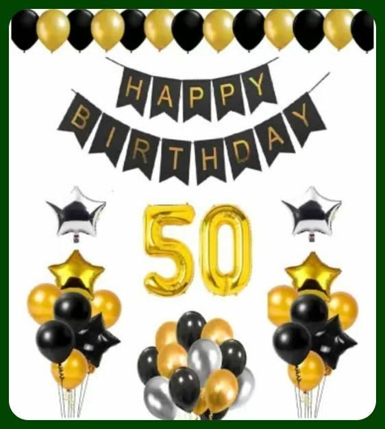 acril Birthday Party Decoration Combo Set For Celebration-picture-37