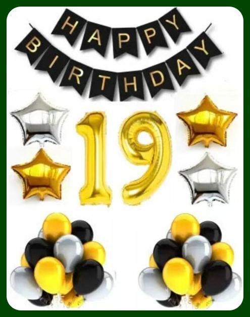 acril Birthday Party Decoration Combo Set For Celebration-picture-8