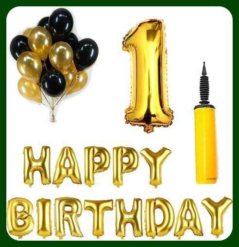 acril Birthday Party Decoration Combo Set For Celebration A801-picture-44