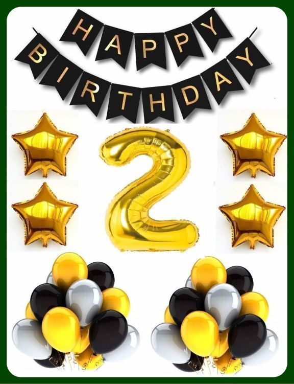 acril Birthday Party Decoration Combo Set For Celebration-picture-9