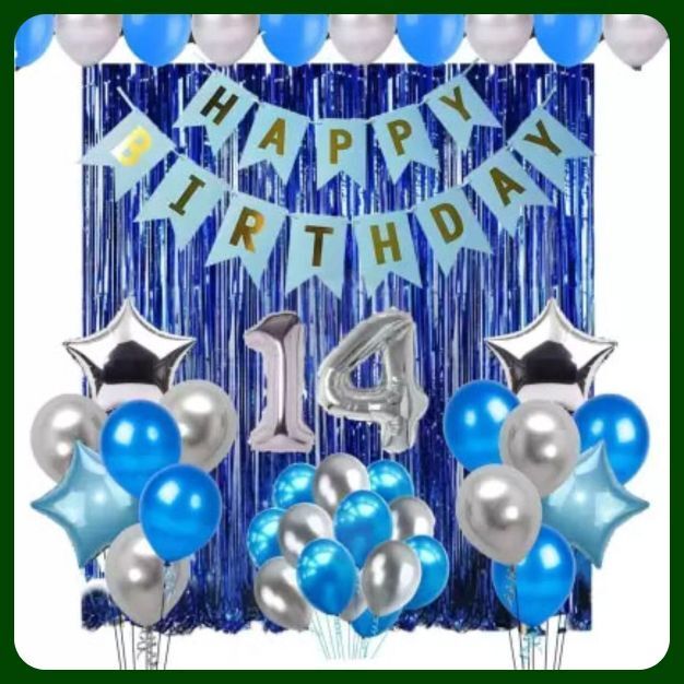 acril Birthday Party Decoration Combo Set For Celebration A546-picture-40
