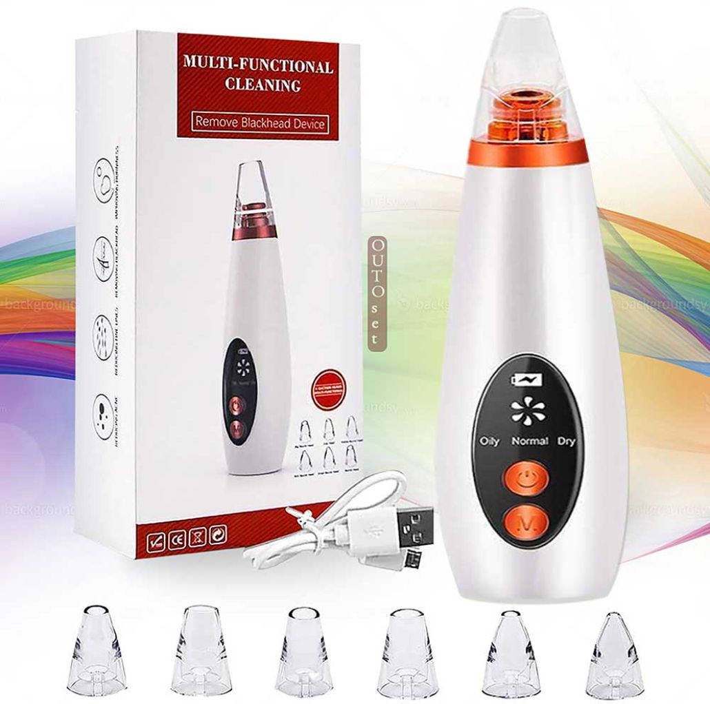 Fiber, Plastic Blackhead Remover Vacuum Suction Device-image-26