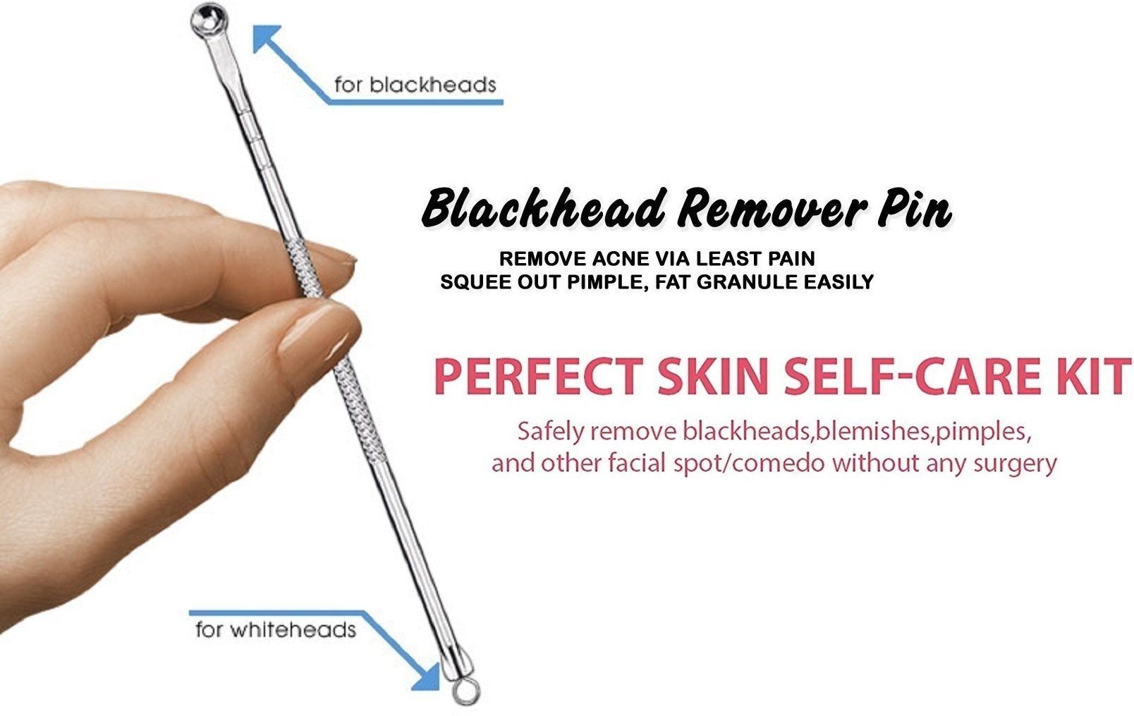 neycare Stainless Steel Blackhead Remover Needle-picture-16