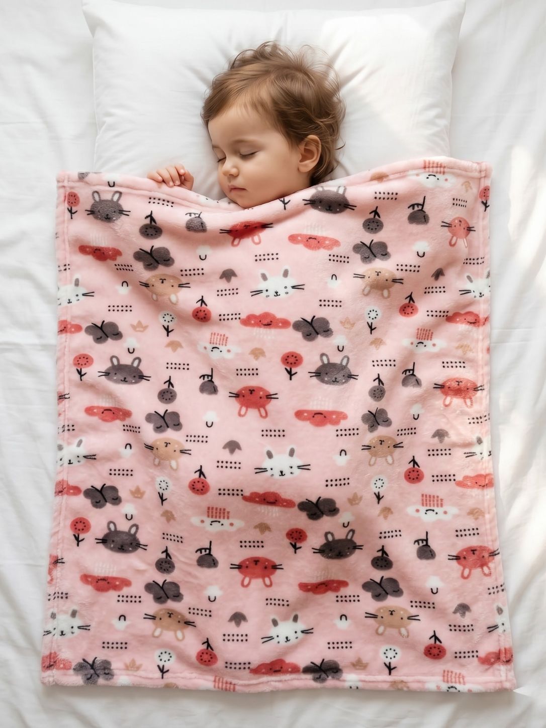 baby zone 3D Printed Crib AC Blanket for All Season-picture-23