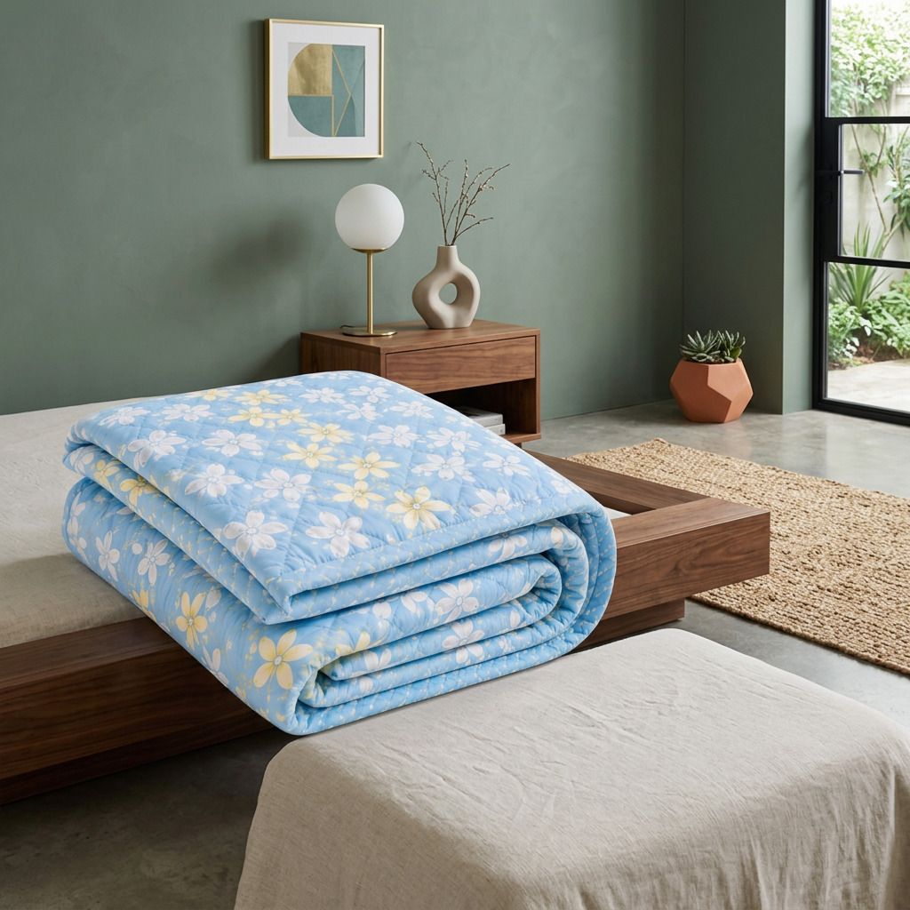 Floral Double Dohar for AC Room-image-11