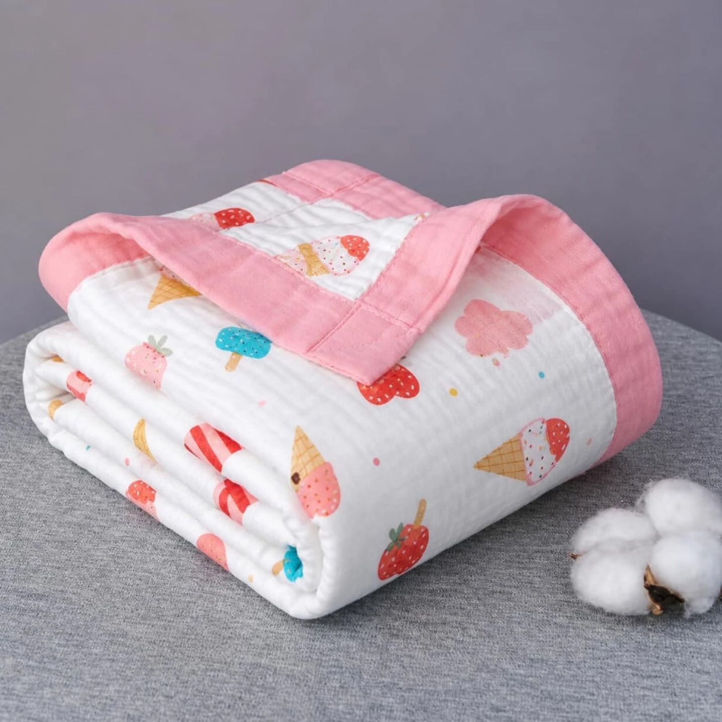 Printed Single AC Blanket for All Season-image-10