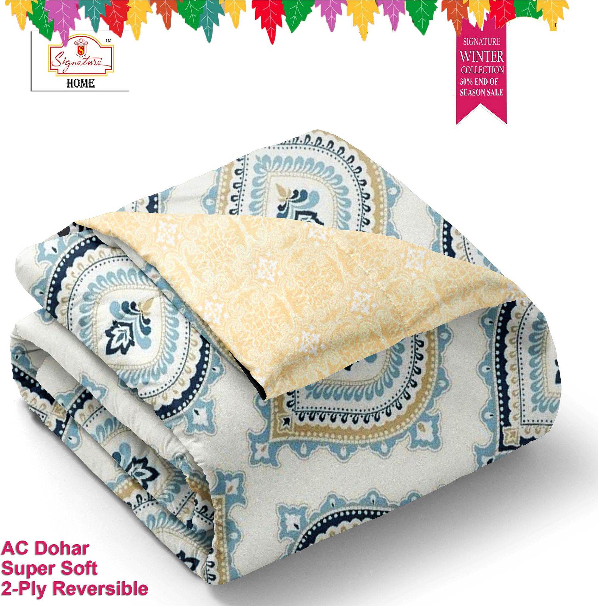 Floral Double Dohar for AC Room-image-18