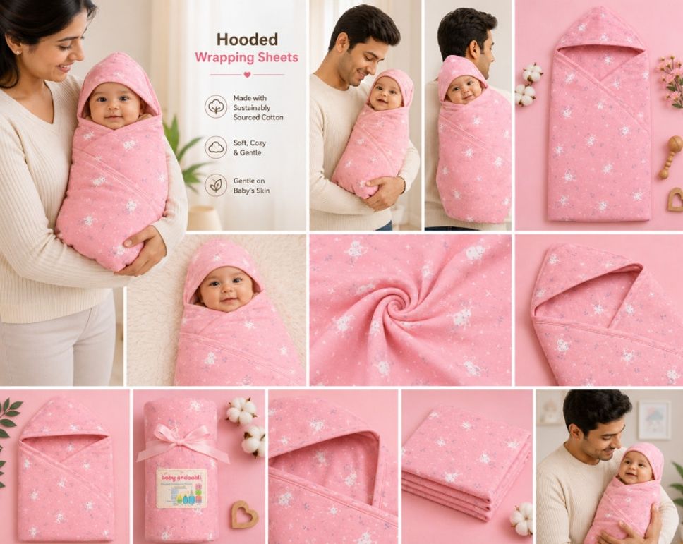 aggarwal online sales Printed Crib Baby Sleep Sack for All Season-picture-44
