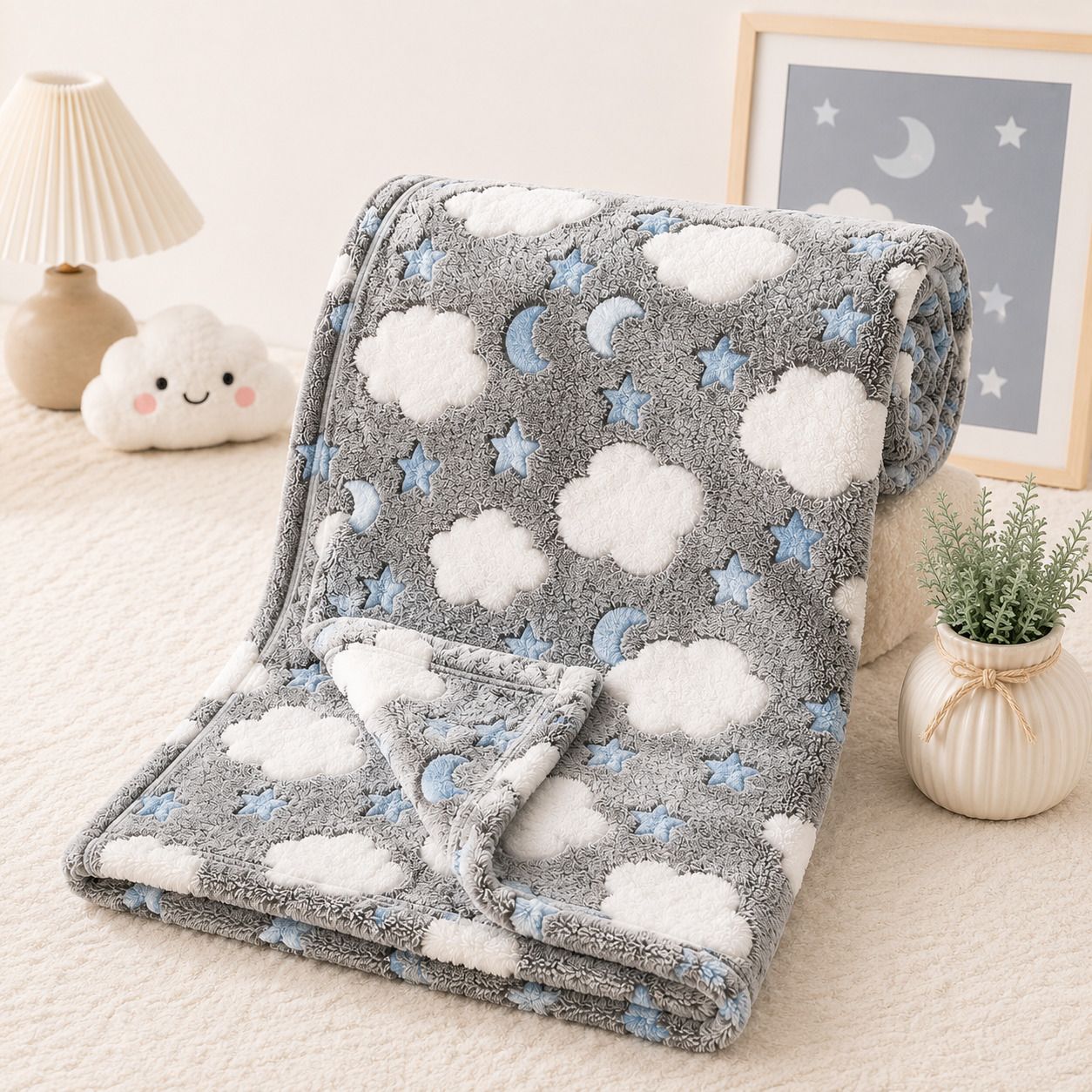 gigglygo Printed Crib AC Blanket for All Season-picture-19