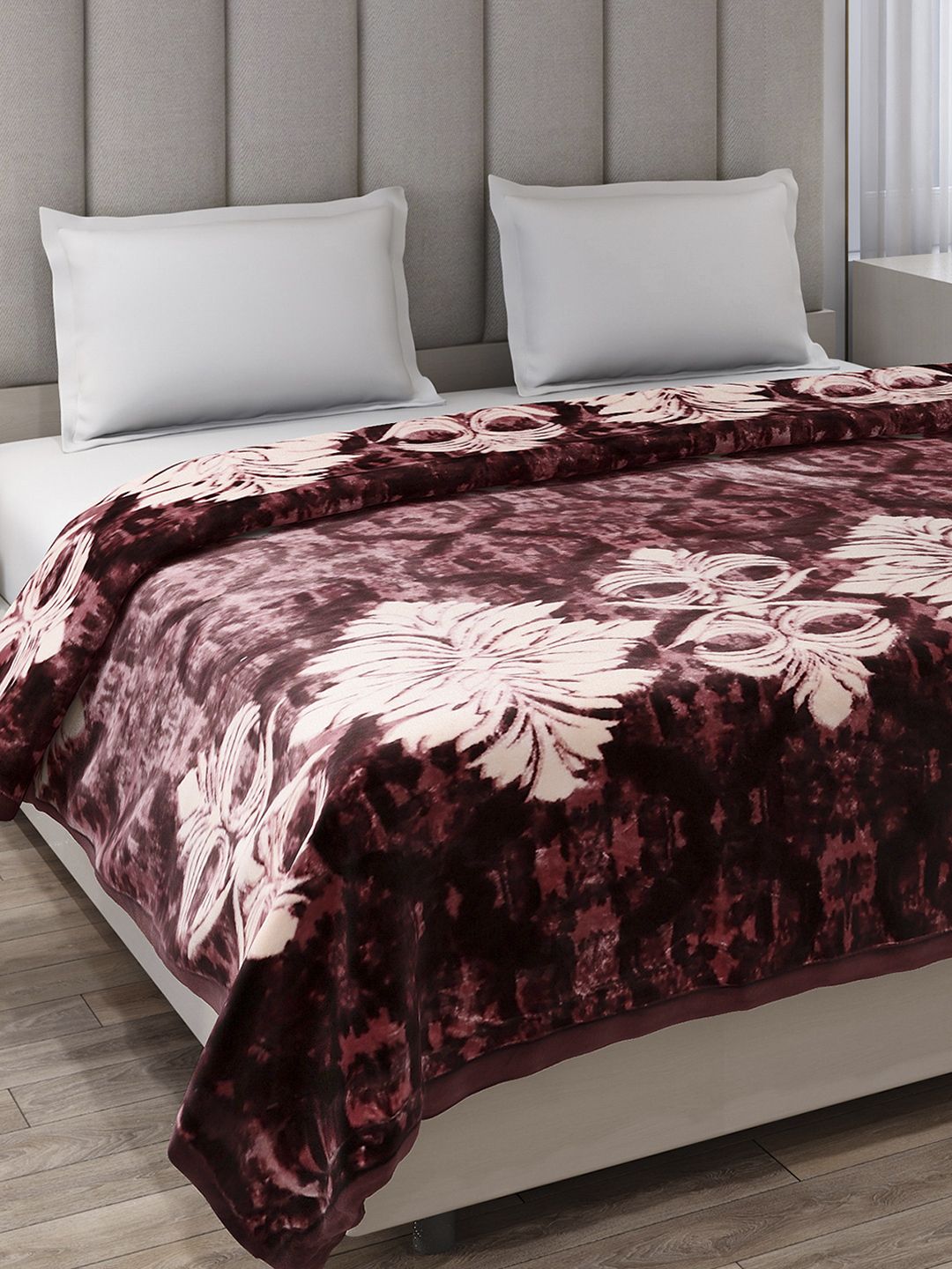 Printed Double Mink Blanket for Mild Winter-image-16