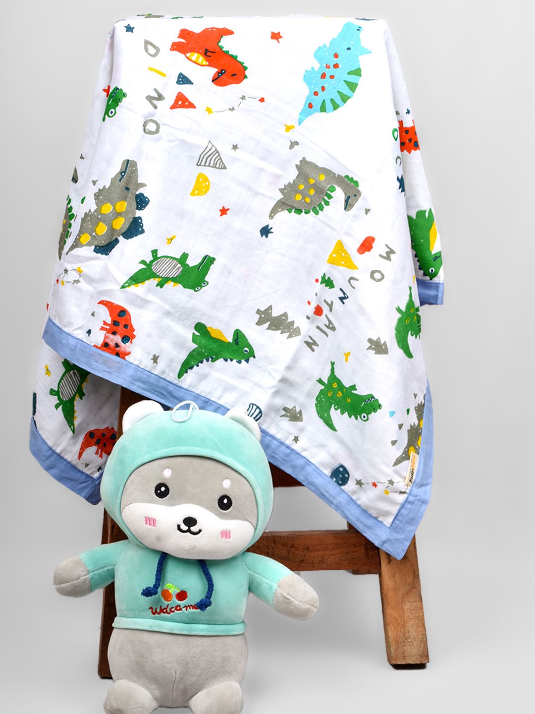 mom's home Printed Crib AC Blanket for AC Room-picture-14