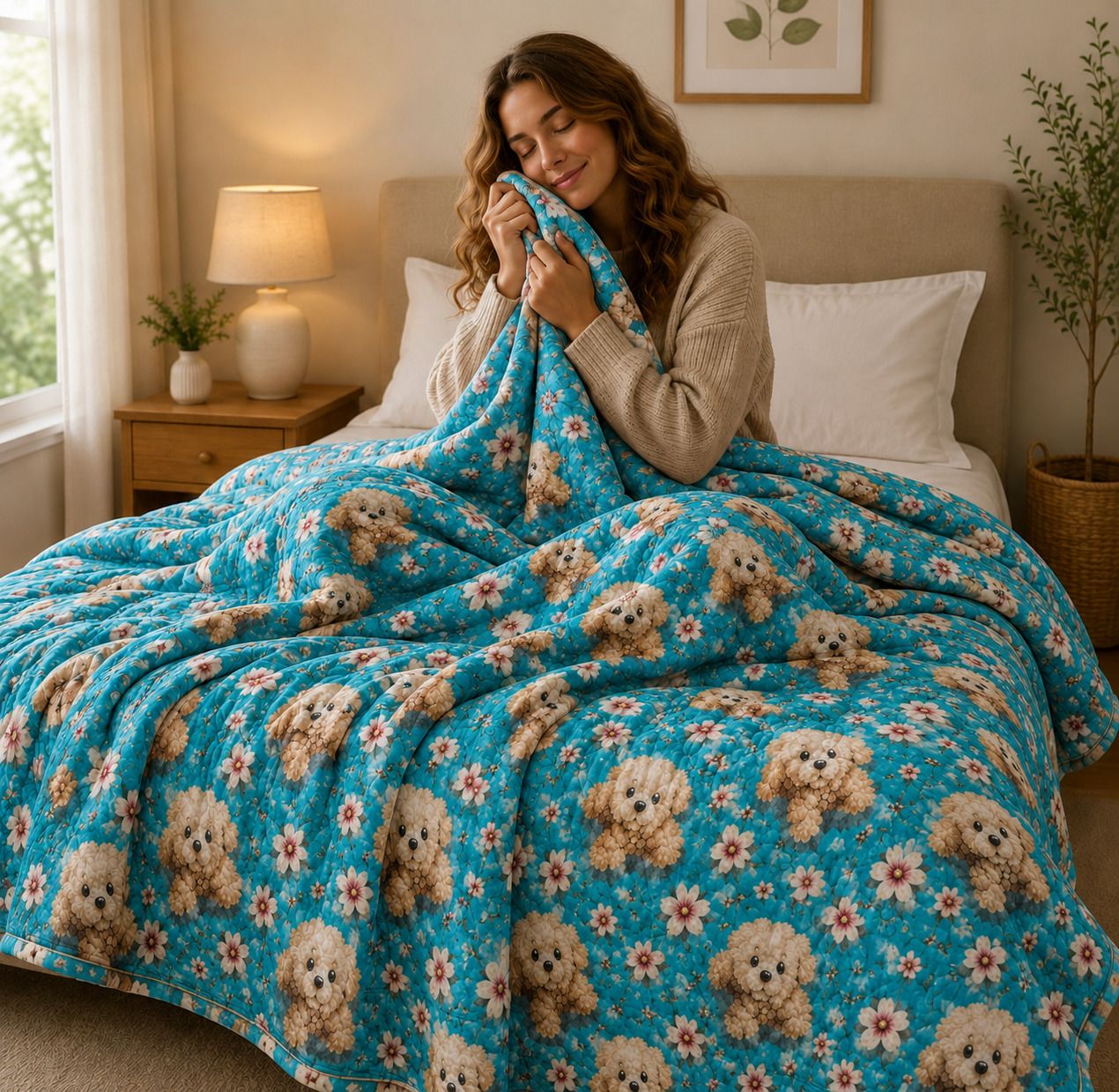 tindler knots Printed Double Comforter for AC Room-picture-17
