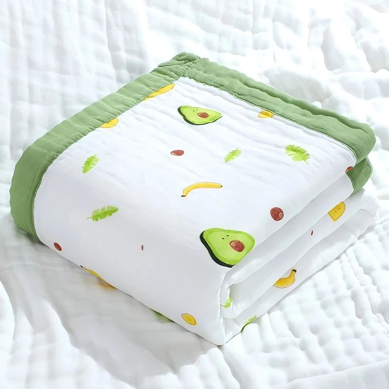 just goods Printed Crib Swaddling Baby Blanket for AC Room-picture-19