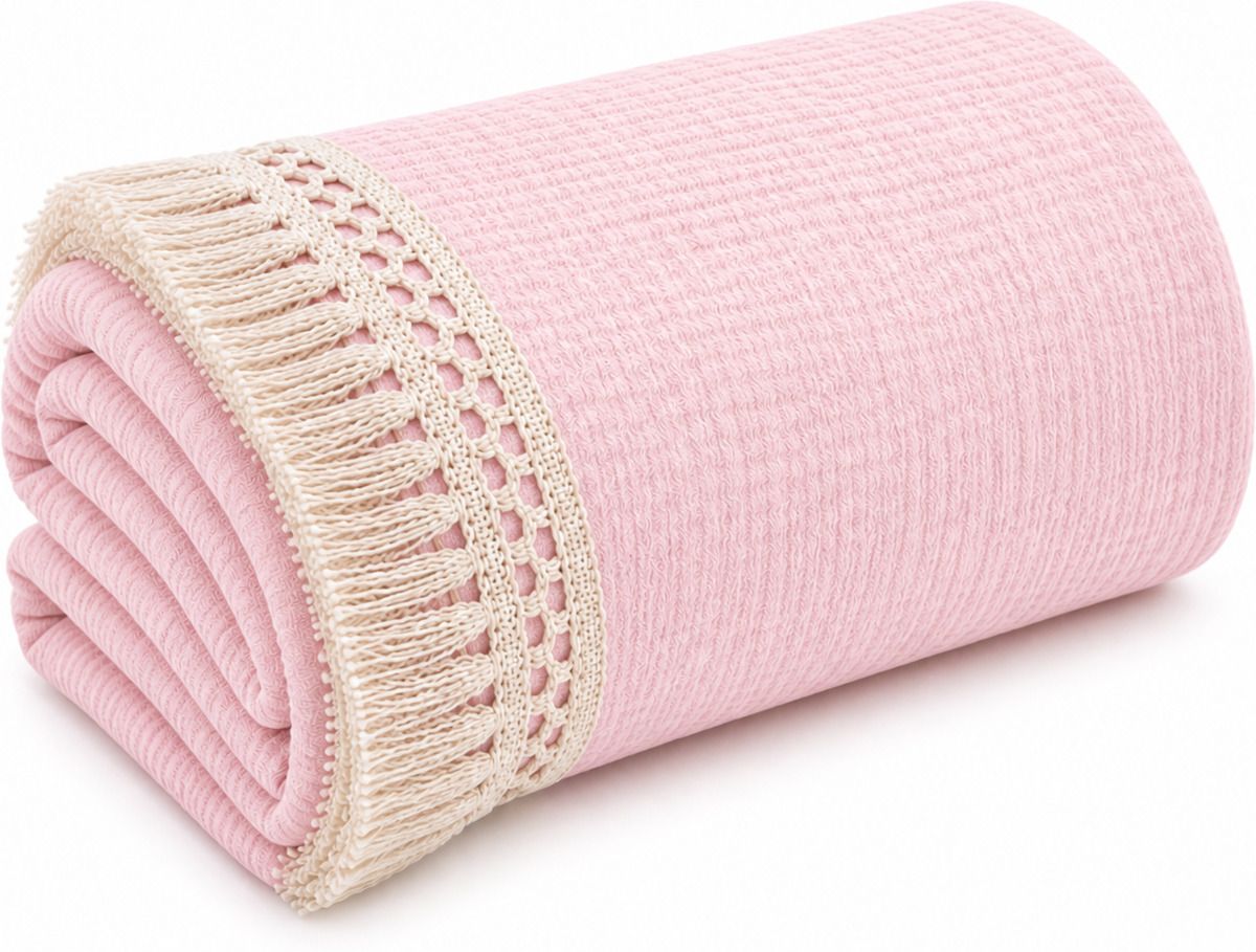 Solid Single Swaddling Baby Blanket for AC Room-image-27