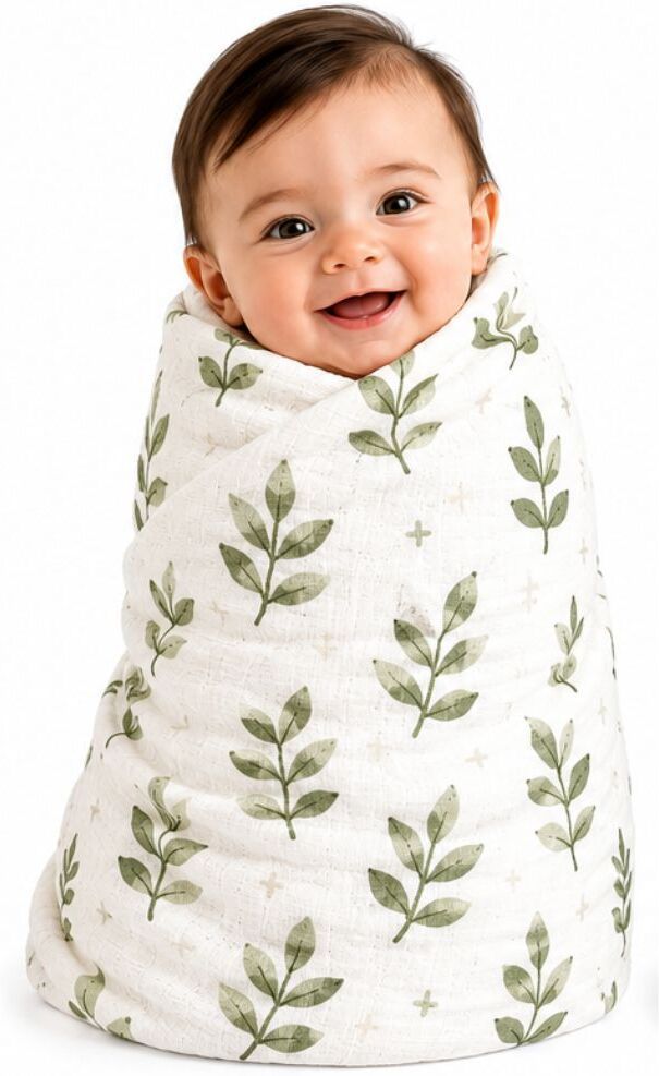 vioraa baby Printed Crib Swaddling Baby Blanket for All Season-picture-42