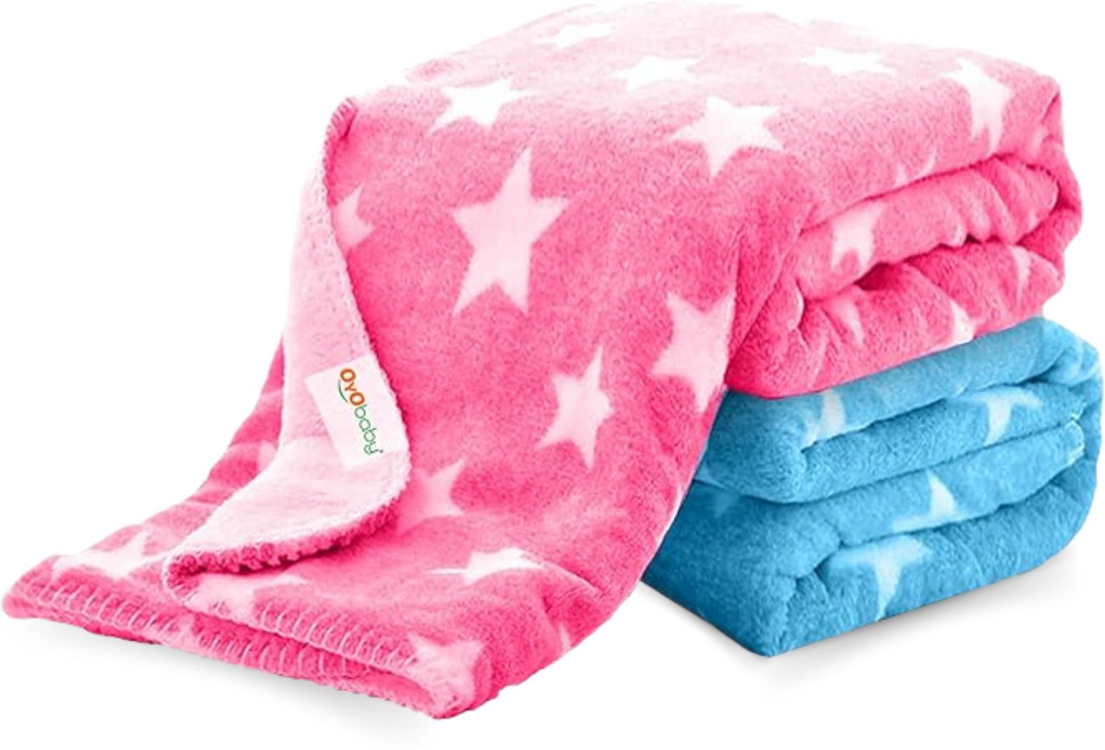 Printed Single Fleece Blanket forAC Room