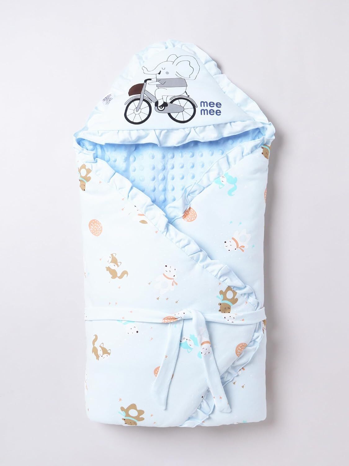 meemee 3-in-1 Baby Wrapper & Carry Nest - | Soft & Breathable | Newborn to 6 Months Sleeping Bag-picture-26