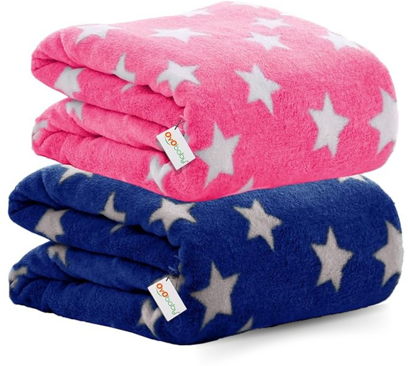 oyo baby Printed Single Fleece Blanket forAC Room-picture-14