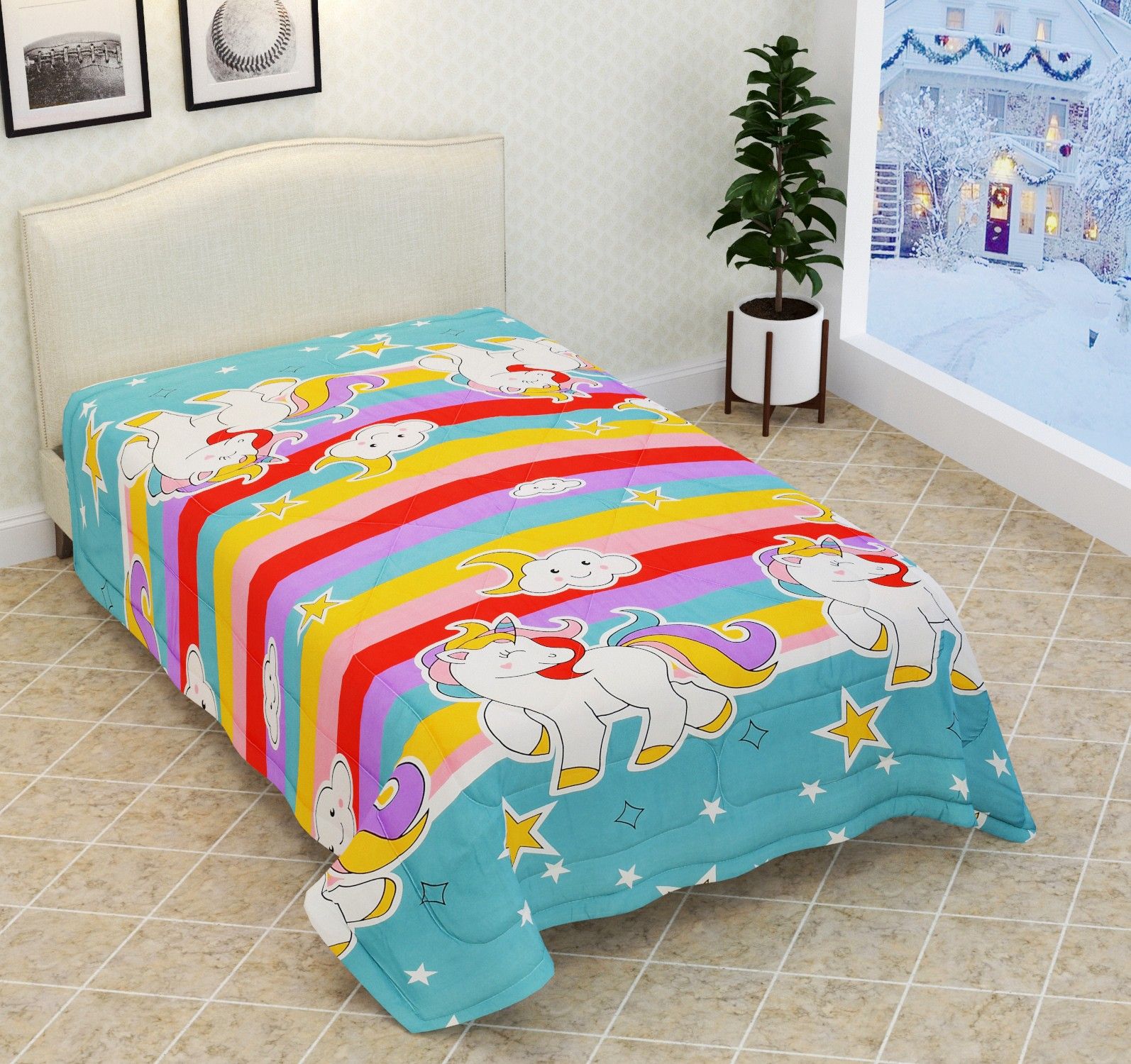 Printed Single Comforter for AC Room-image-31