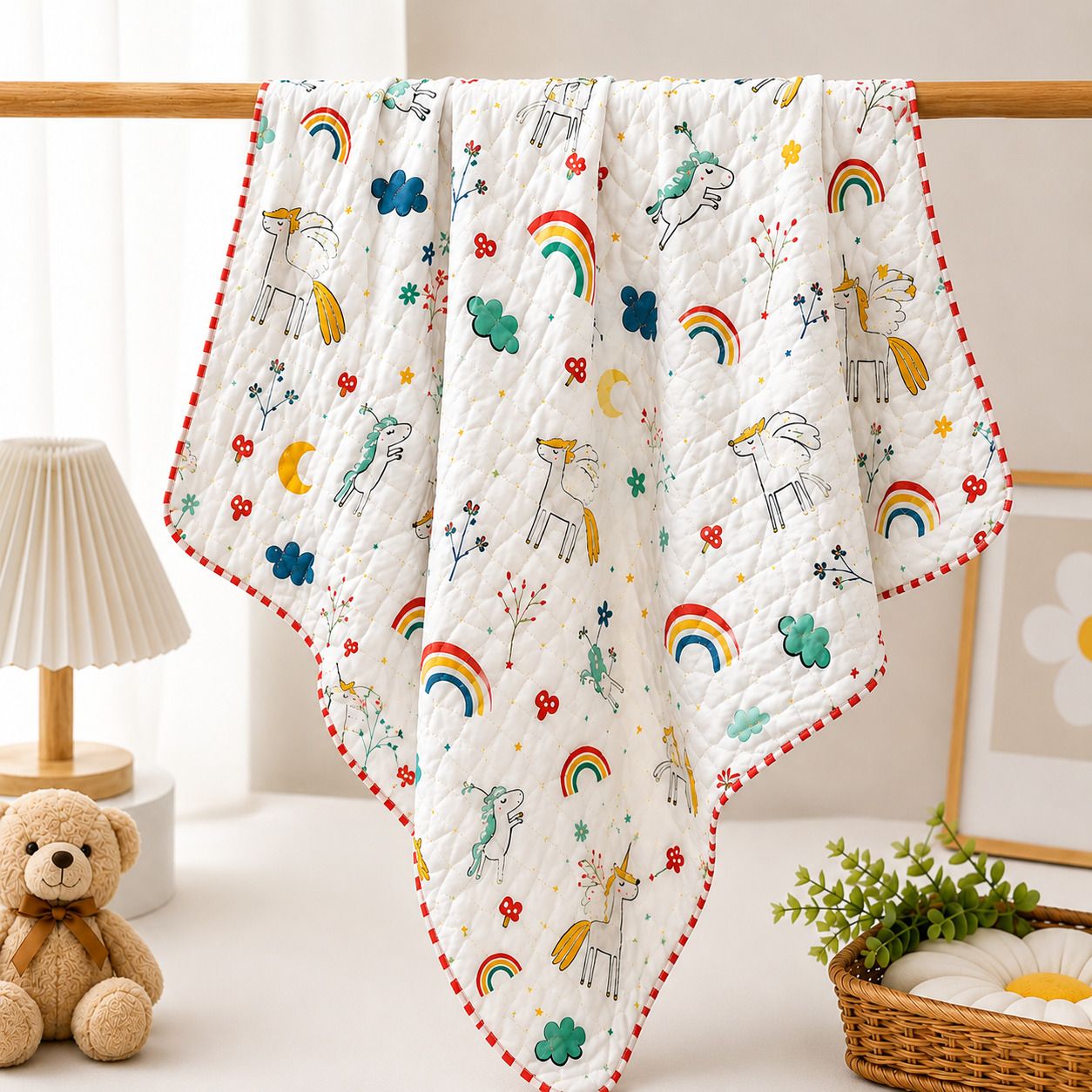 Printed Single AC Blanket for All Season-image-12