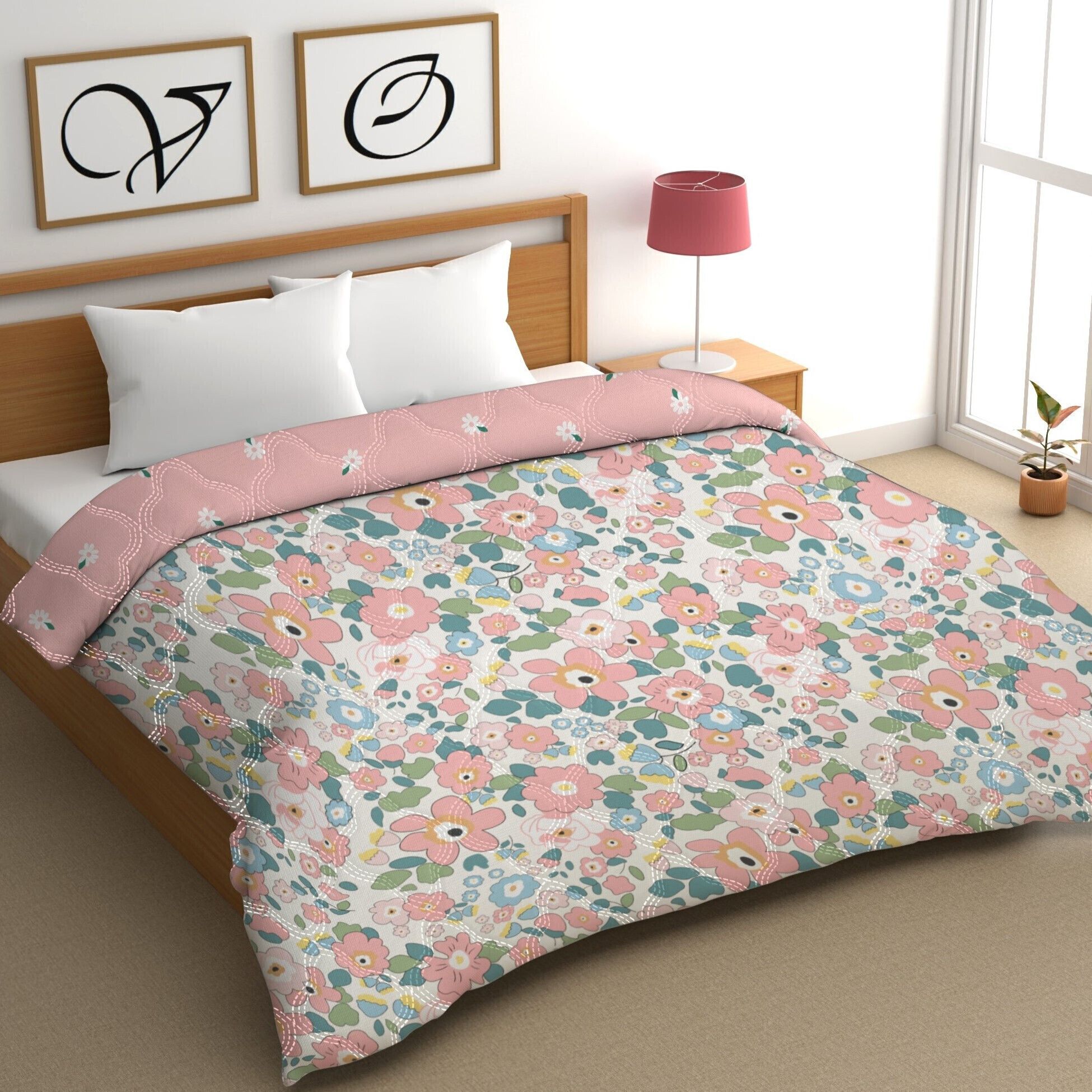 Printed Double Comforter for AC Room-image-34