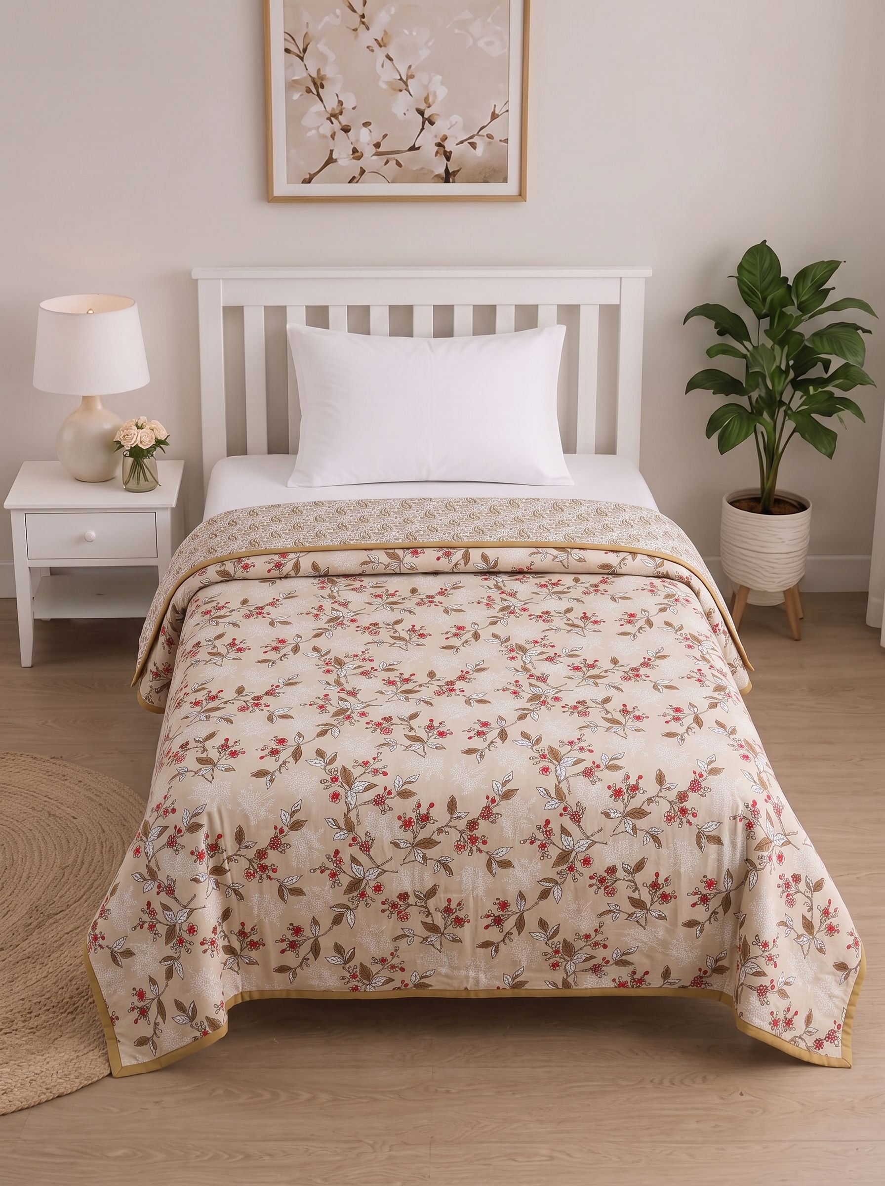 mafatlal Floral Single Dohar for All Season-picture-37