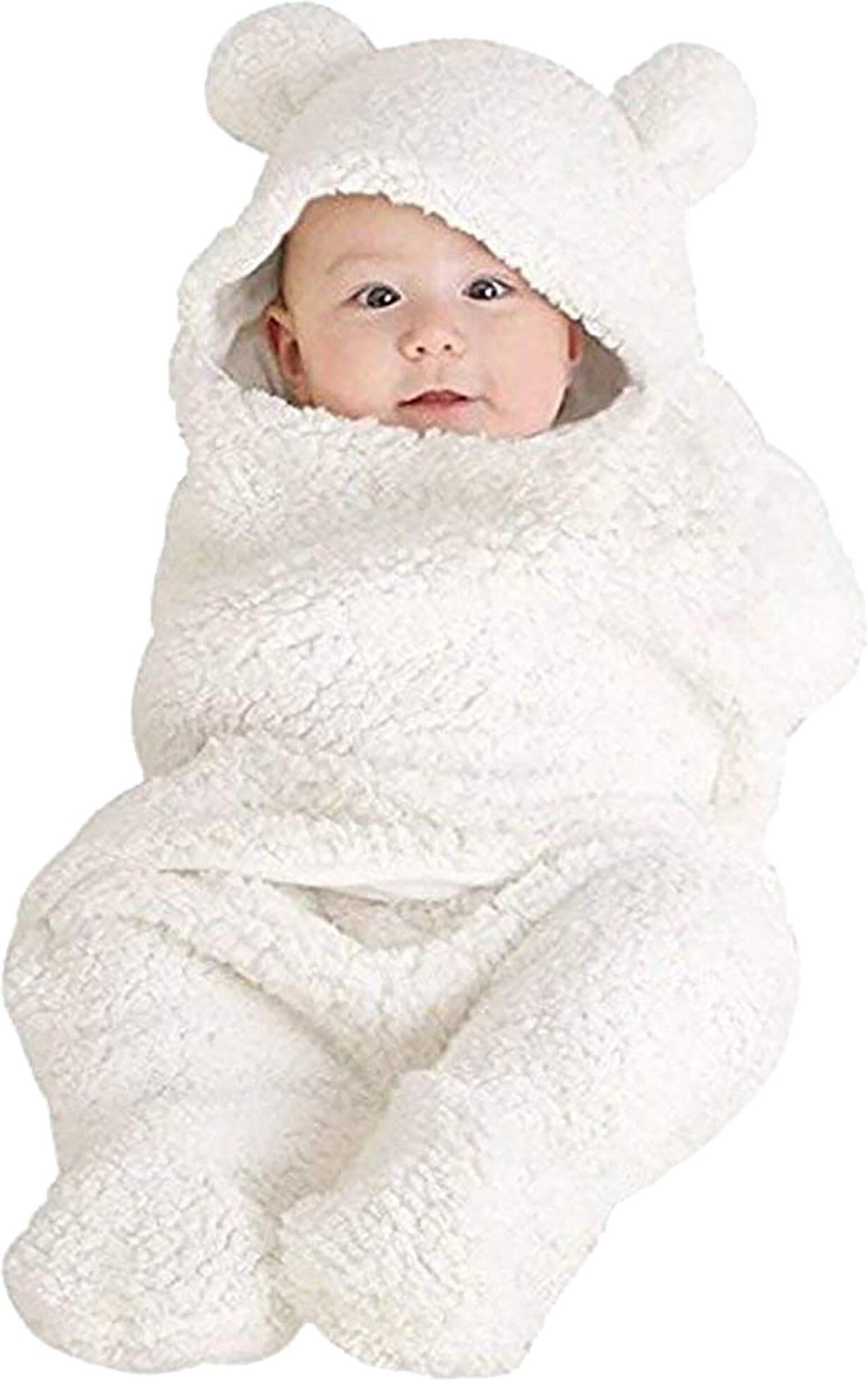baby zone Printed Crib Hooded Baby Blanket for AC Room-picture-24