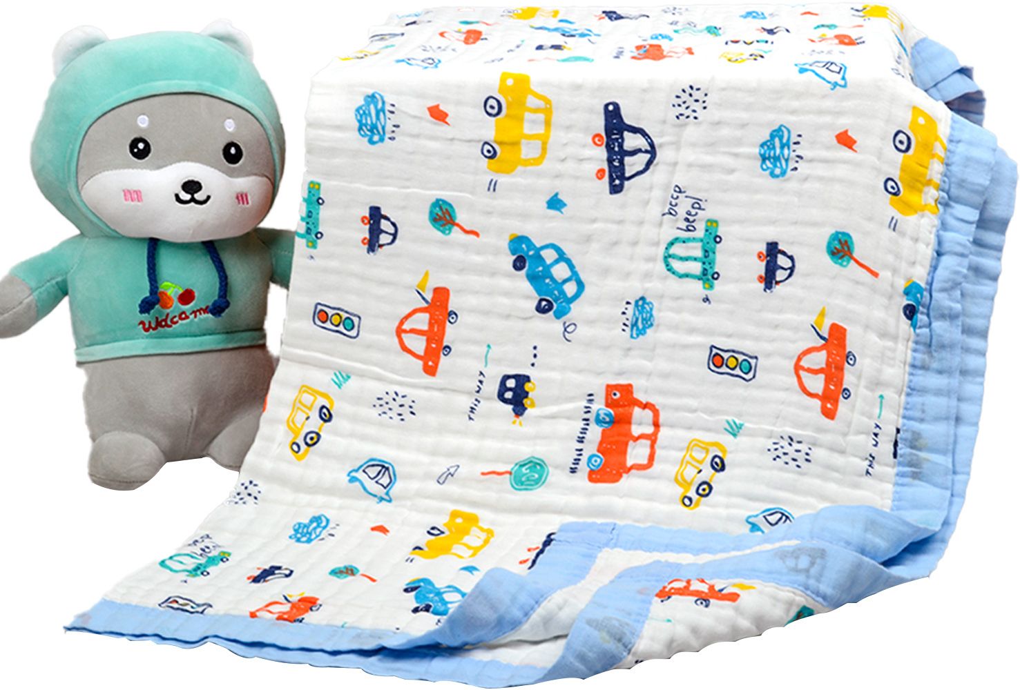 mom's home Printed Single AC Blanket for AC Room-picture-26