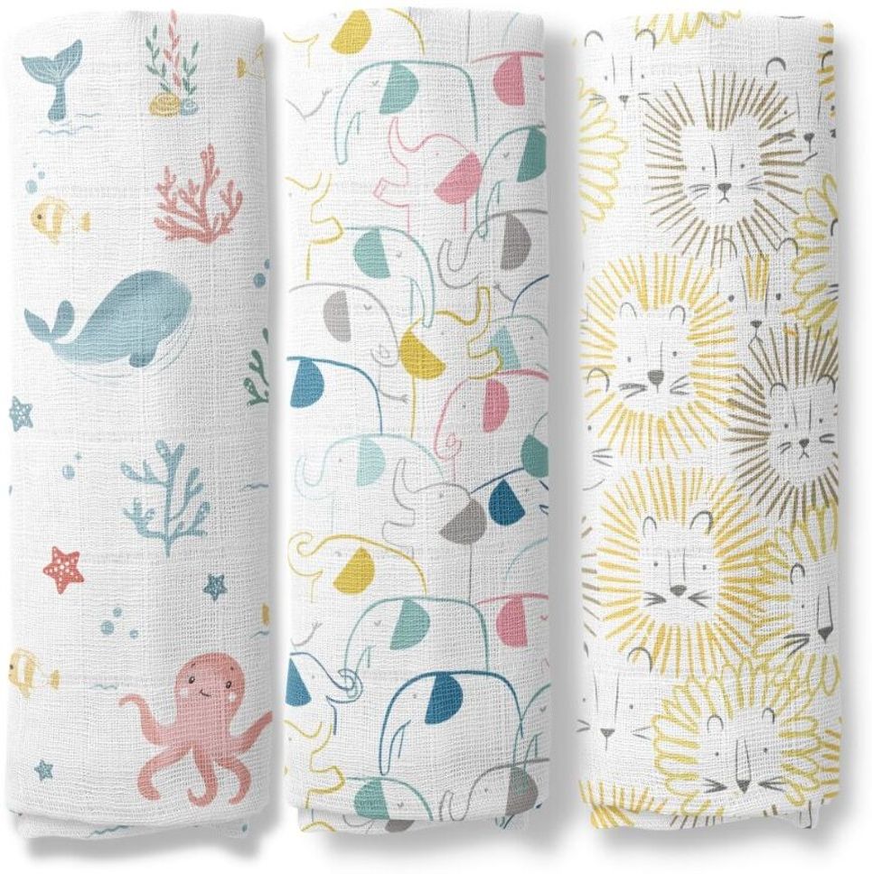 haus & kinder Printed Crib Swaddling Baby Blanket for AC Room-picture-18