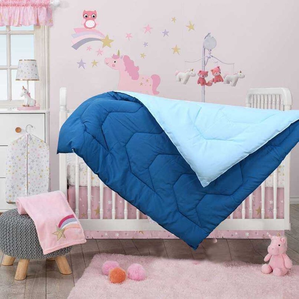 Solid Single Crib Baby Blanket for Heavy Winter-image-31