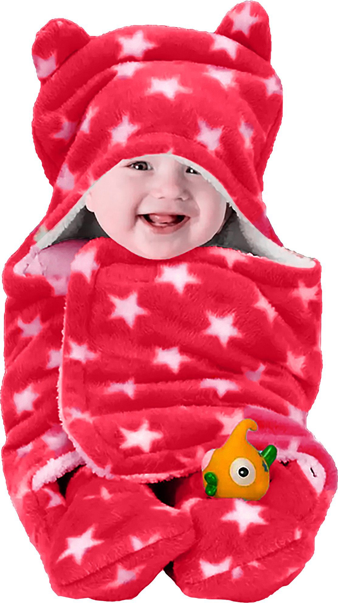 pandaoriginals Printed Single Hooded Baby Blanket for AC Room-picture-18