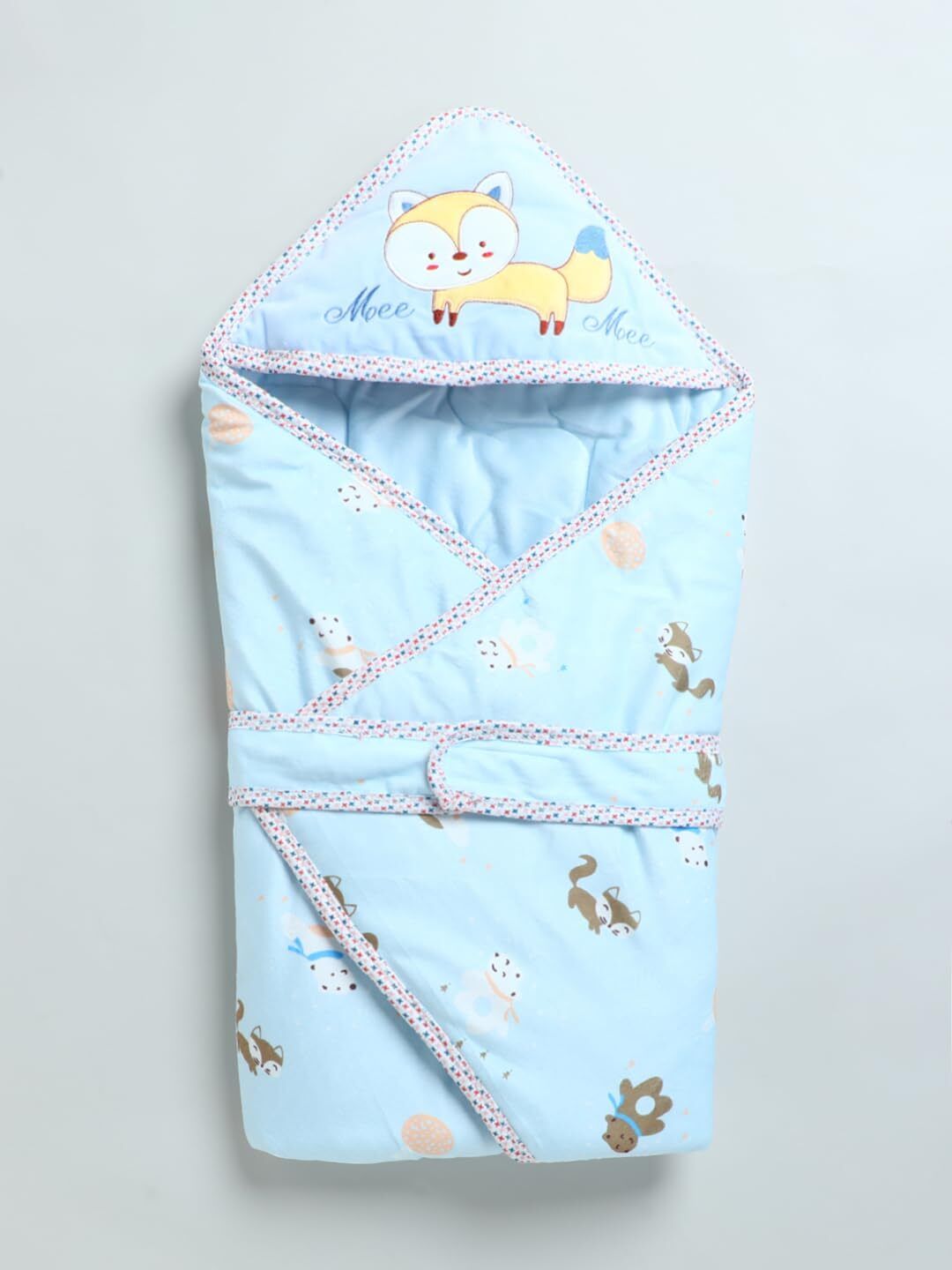 meemee 3-in-1 Baby Wrapper & Carry Nest | Soft & Breathable | Newborn to 6 Months Sleeping Bag-picture-43