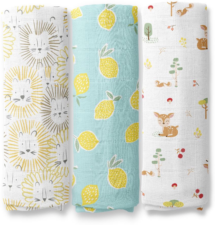 haus & kinder Printed Crib Swaddling Baby Blanket for AC Room-picture-28