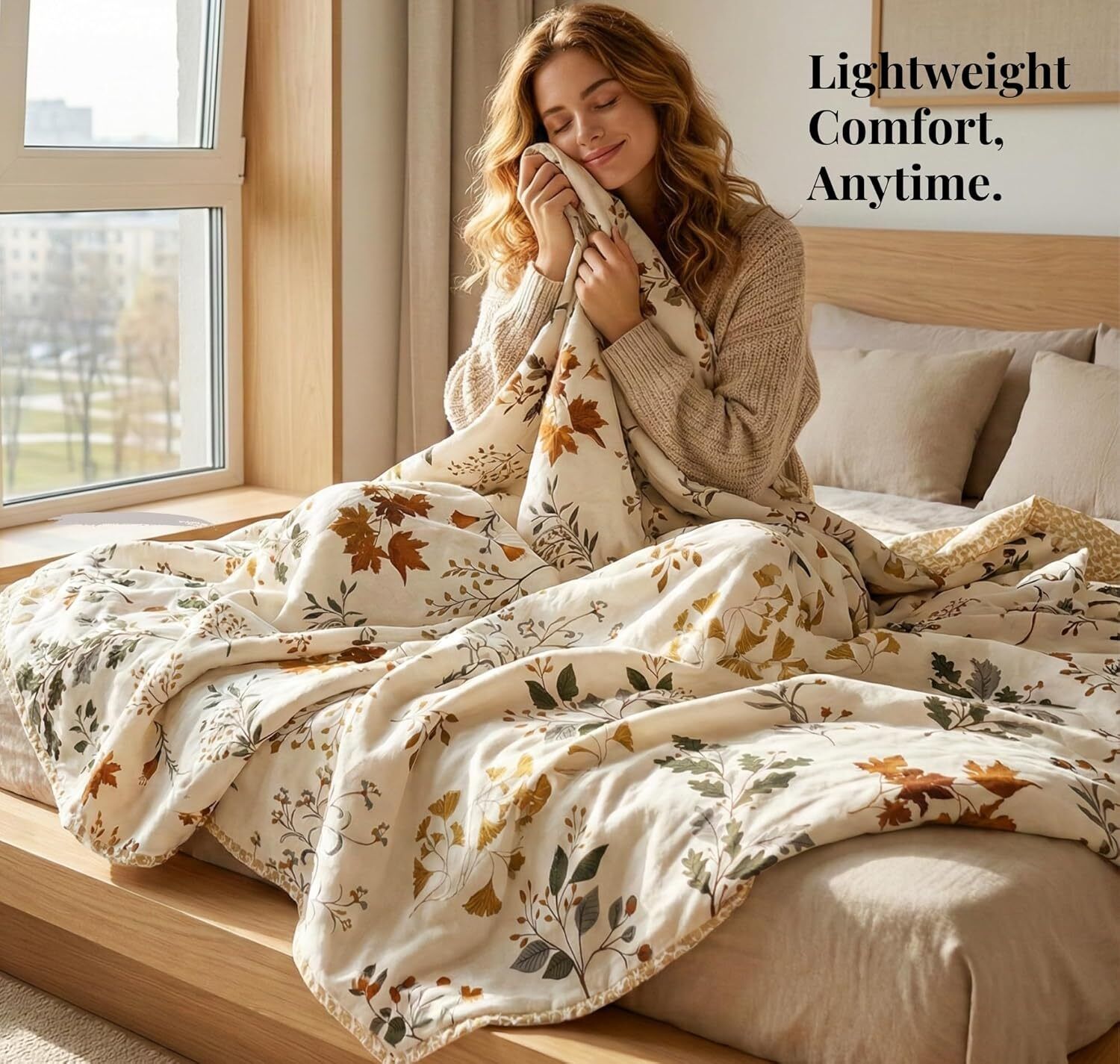 tindler knots Printed Double Comforter for AC Room-picture-31