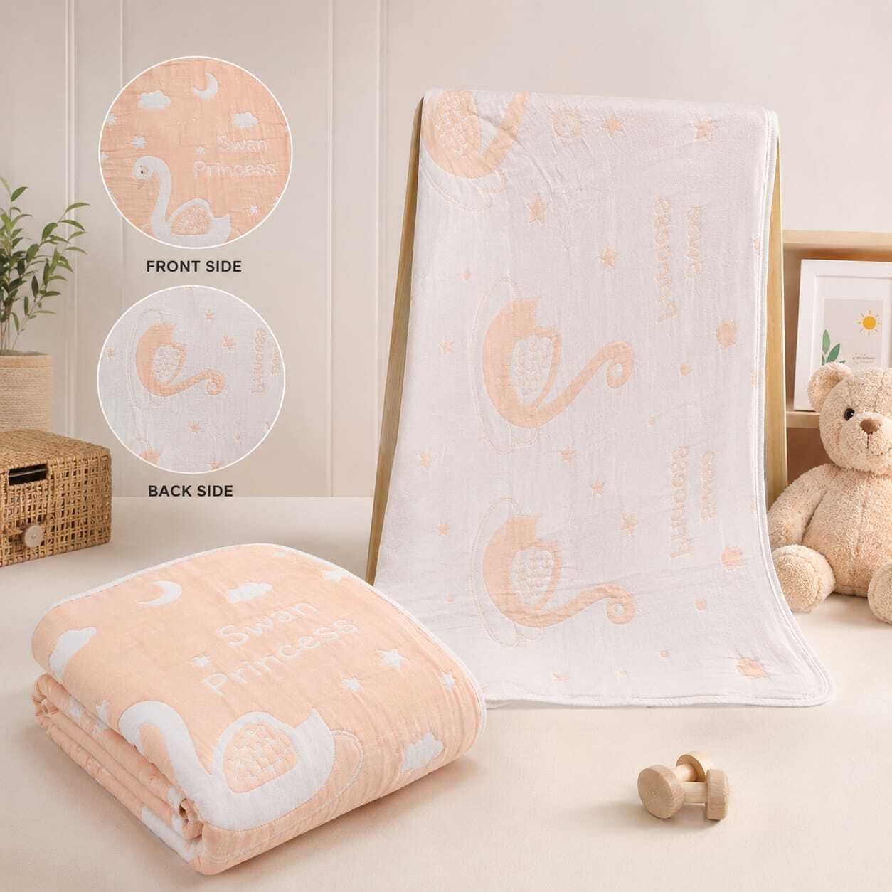 baby holic Self Design Crib AC Blanket for AC Room-picture-26