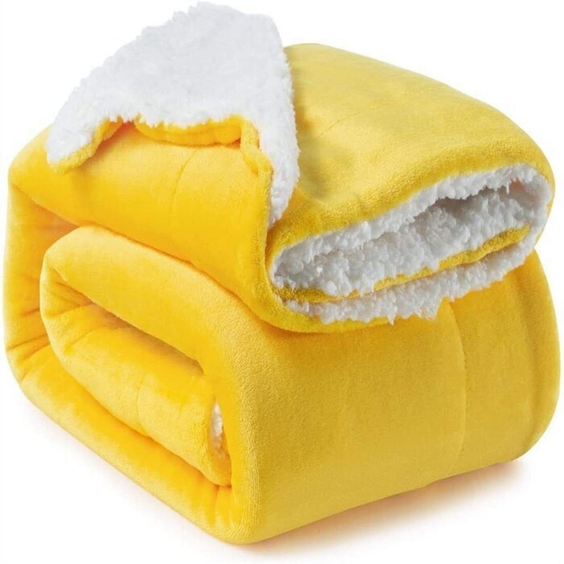 oyo baby Solid Single Sherpa Blanket for AC Room-picture-12