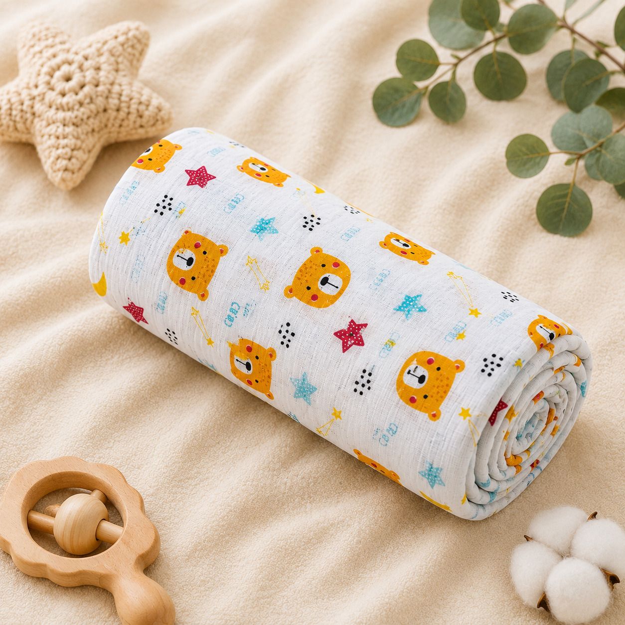 Printed Crib AC Blanket for All Season-image-37