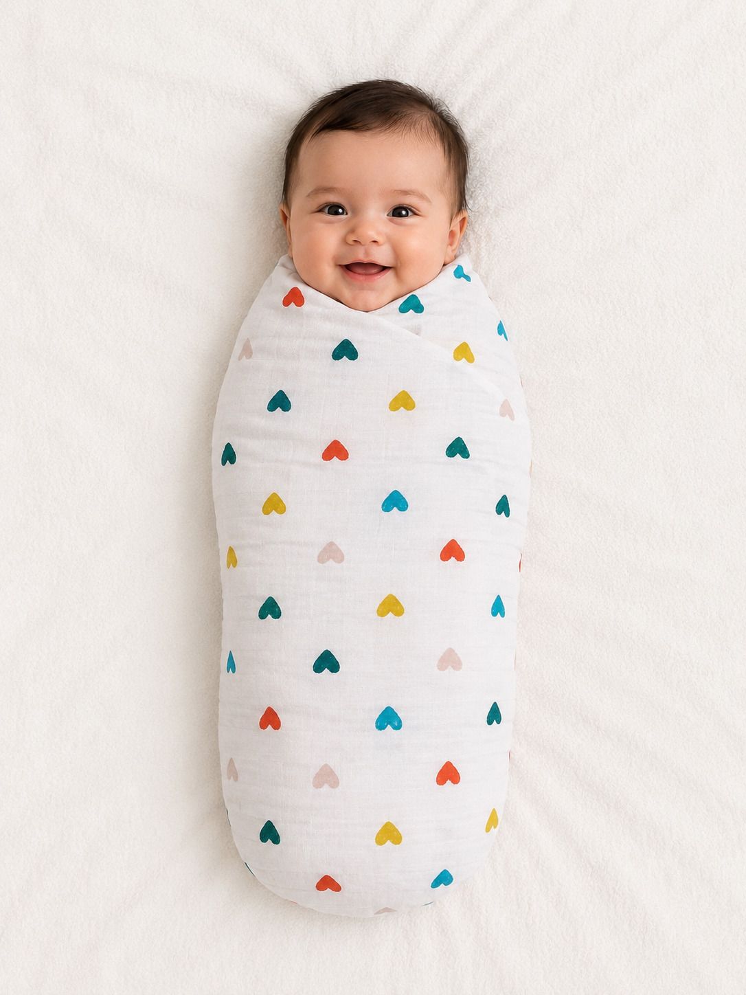 Printed Crib Crib Baby Blanket for All Season-image-31